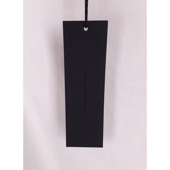 Alled-Martinez Twisted T-Shirt Size L Mens White Tee $155 - Picture 10 of 15